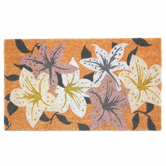 Calloway Mills 107212436 Lovely Lilies Doormat 24" x 36"