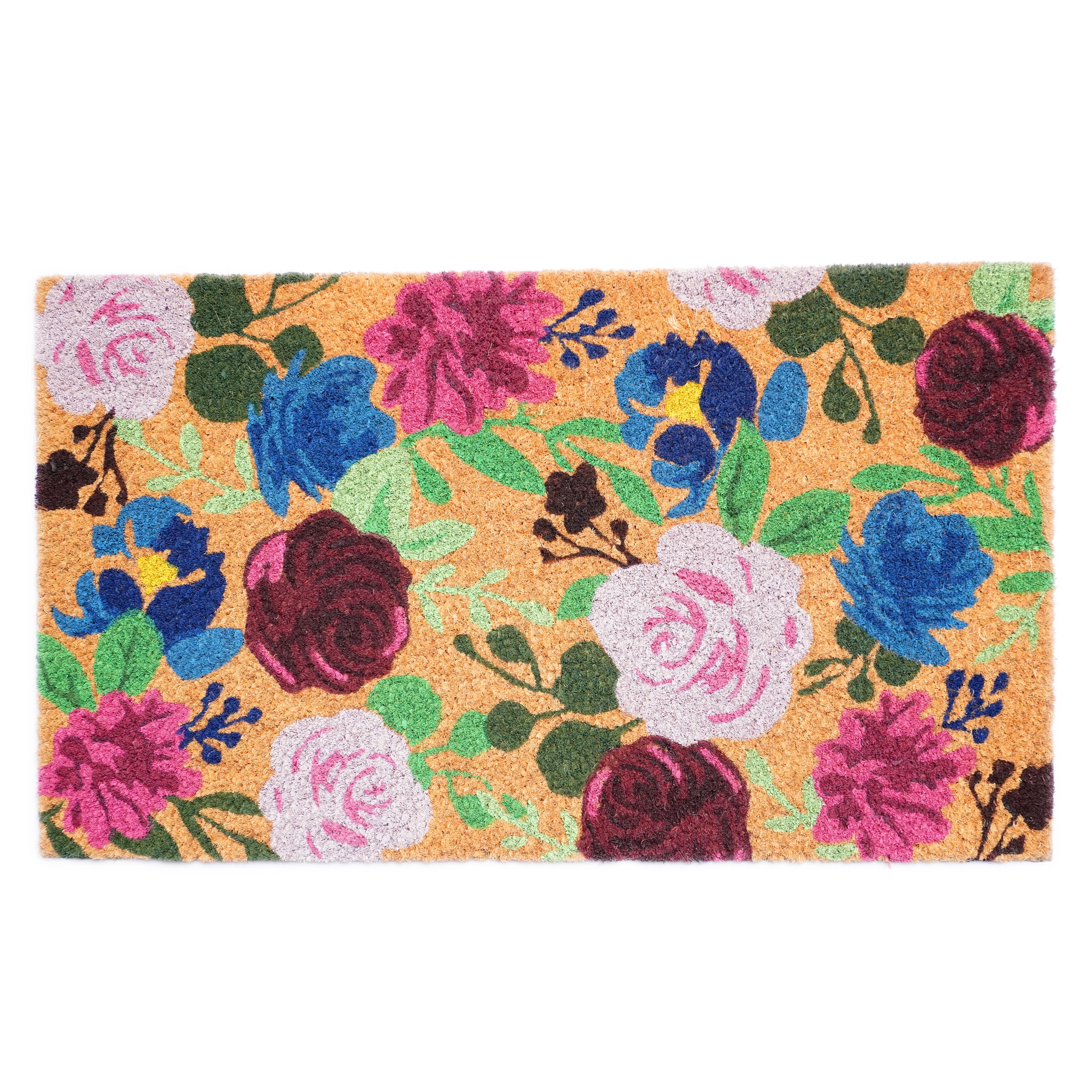 Calloway Mills 107342436  Boho Flowers Indoor/Outdoor Doormat 24" x 36"
