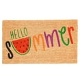thumbnail image 1 of Calloway Mills 107452436 24 x 36 in. Hello Summer Rectangular Doormat, Natural & Black, 1 of 6