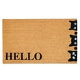 thumbnail image 1 of Calloway Mills 107501729 Peeking Kitties Doormat 17'' x 29'', Natural, Black, 1 of 4