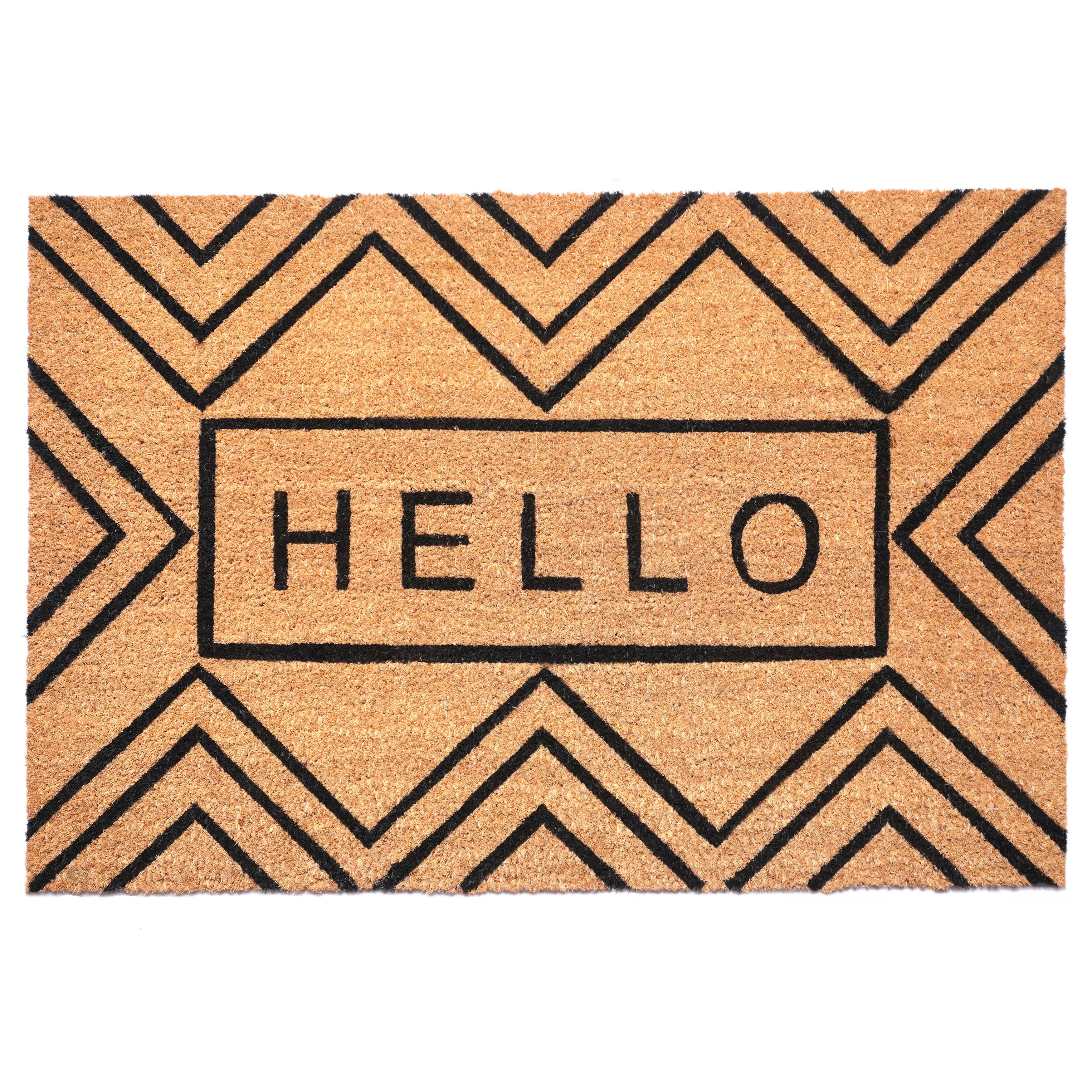 Calloway Mills Chevron Hello Doormat