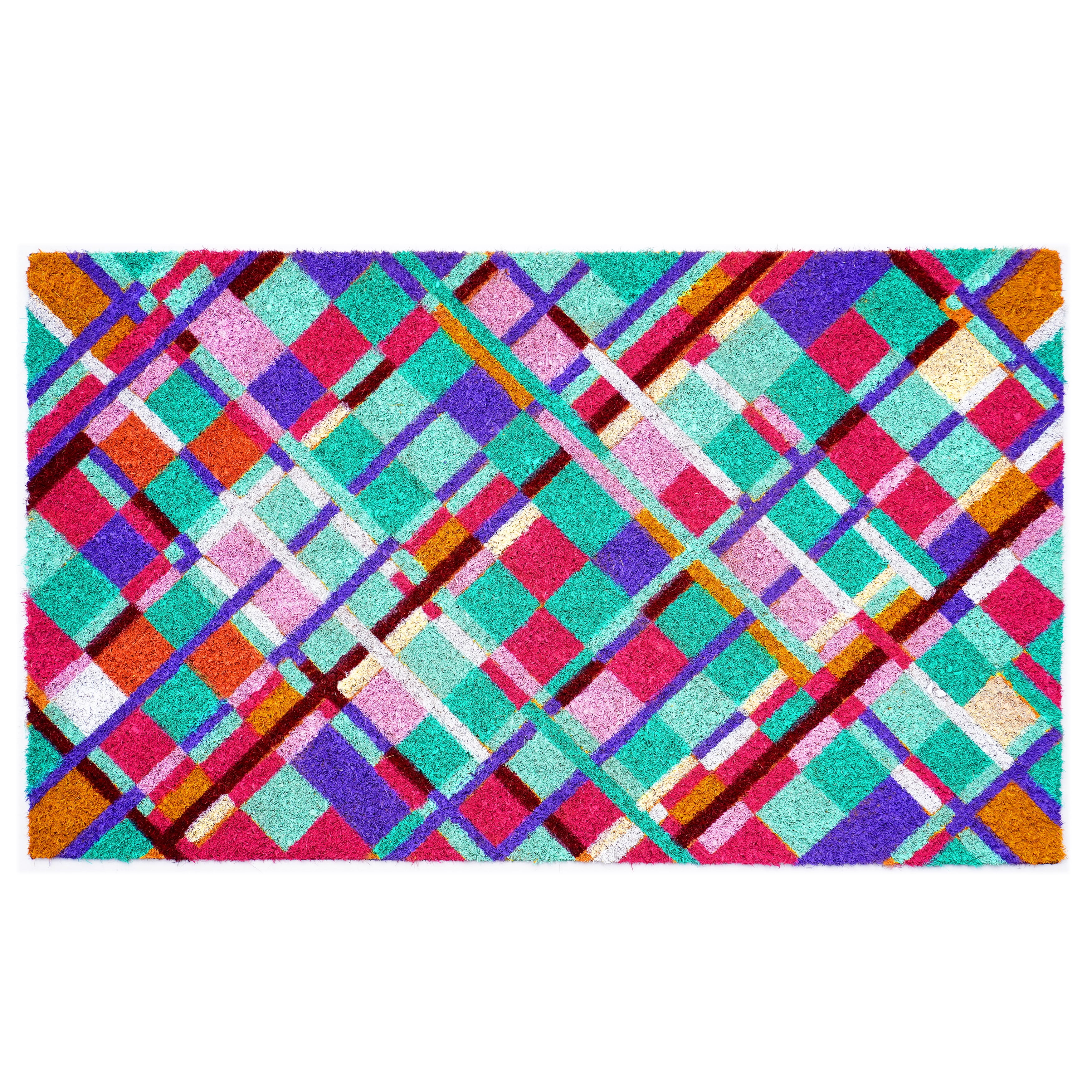 Calloway Mills 107641729 Jazzy Abstract Hello Doormat 17" x 29"