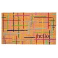 thumbnail image 1 of Calloway Mills Colorful Lines Doormat, 1 of 6