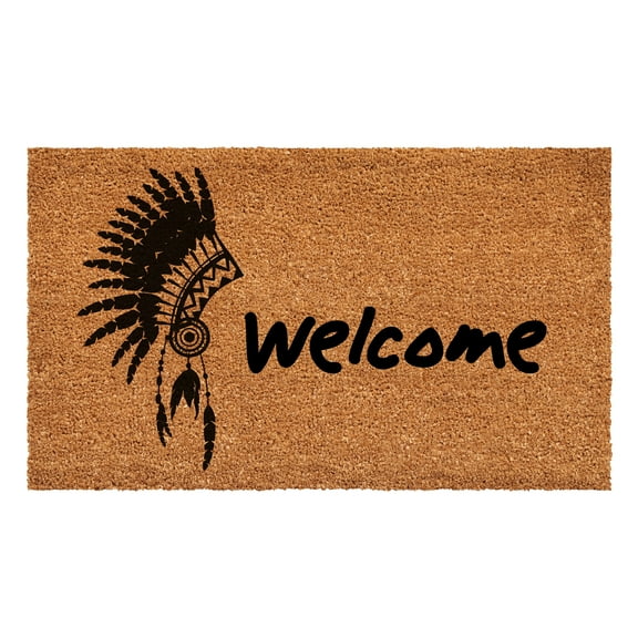 Calloway Mills 108583672 Indian Bonnet Doormat, 36" x 72"