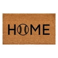 thumbnail image 1 of Calloway Mills 108922436 24 x 36 in. Baseball Home Rectangular Doormat, Multi Color, 1 of 4