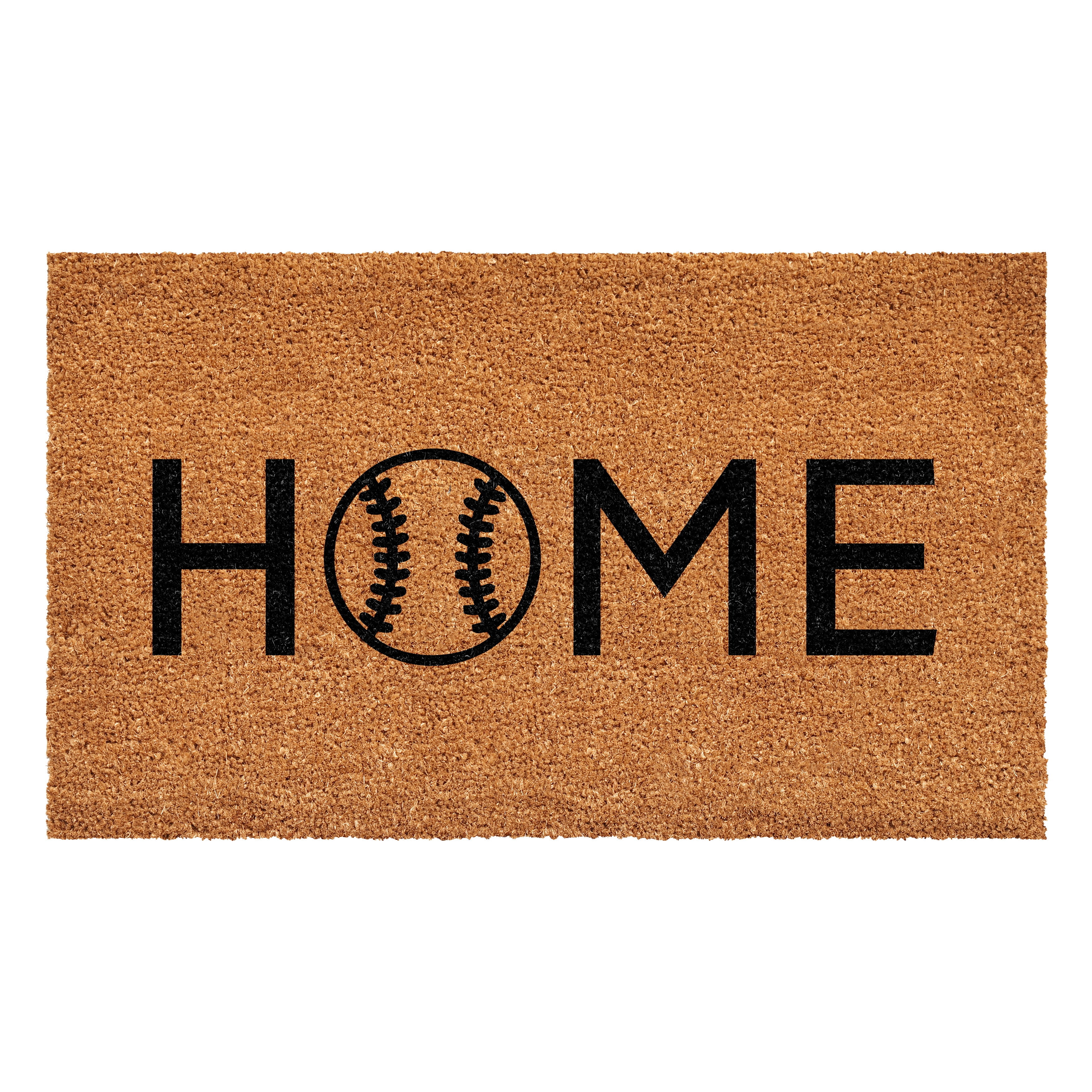 Calloway Mills 108922448 Baseball Home Doormat, 17" x 29"