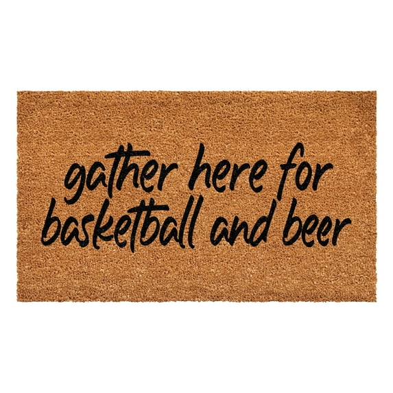 Calloway Mills Gather here for Basketball and beer doormat