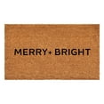 thumbnail image 1 of Calloway Mills 109122436 Ultra Modern Merry & Bright Doormat 24" x 36", 1 of 7