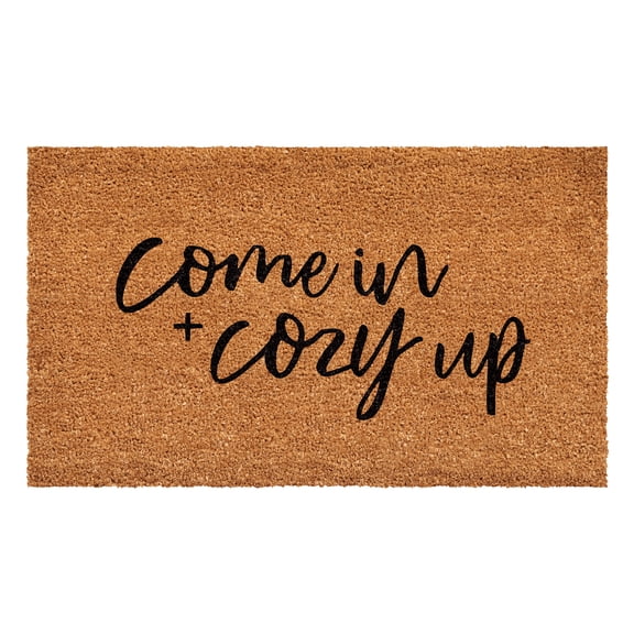 Calloway Mills 109281729 Come in and Cozy Up Doormat 17" x 29"