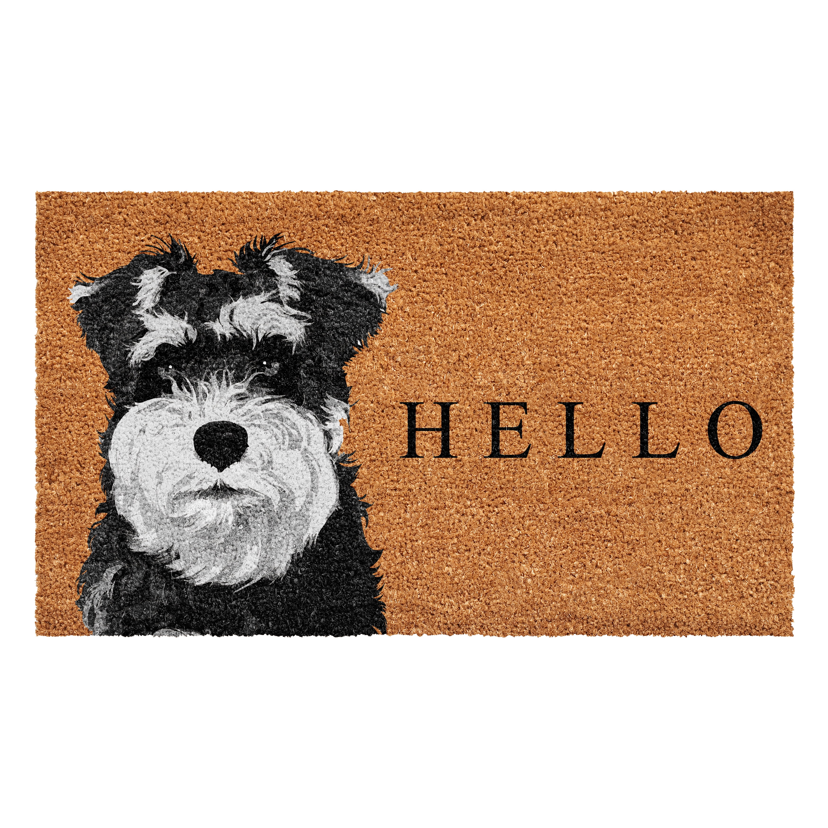 Calloway Mills 109442436 Black Schnauzer Doormat 24" x 36"