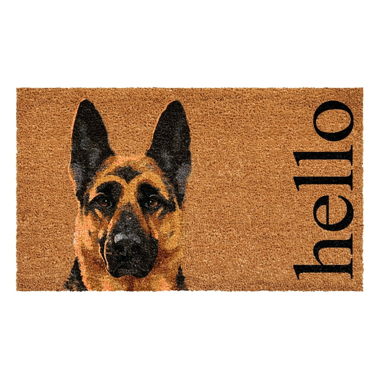 Free Shipping! Calloway Mills German Shepherd Doormat 24x36