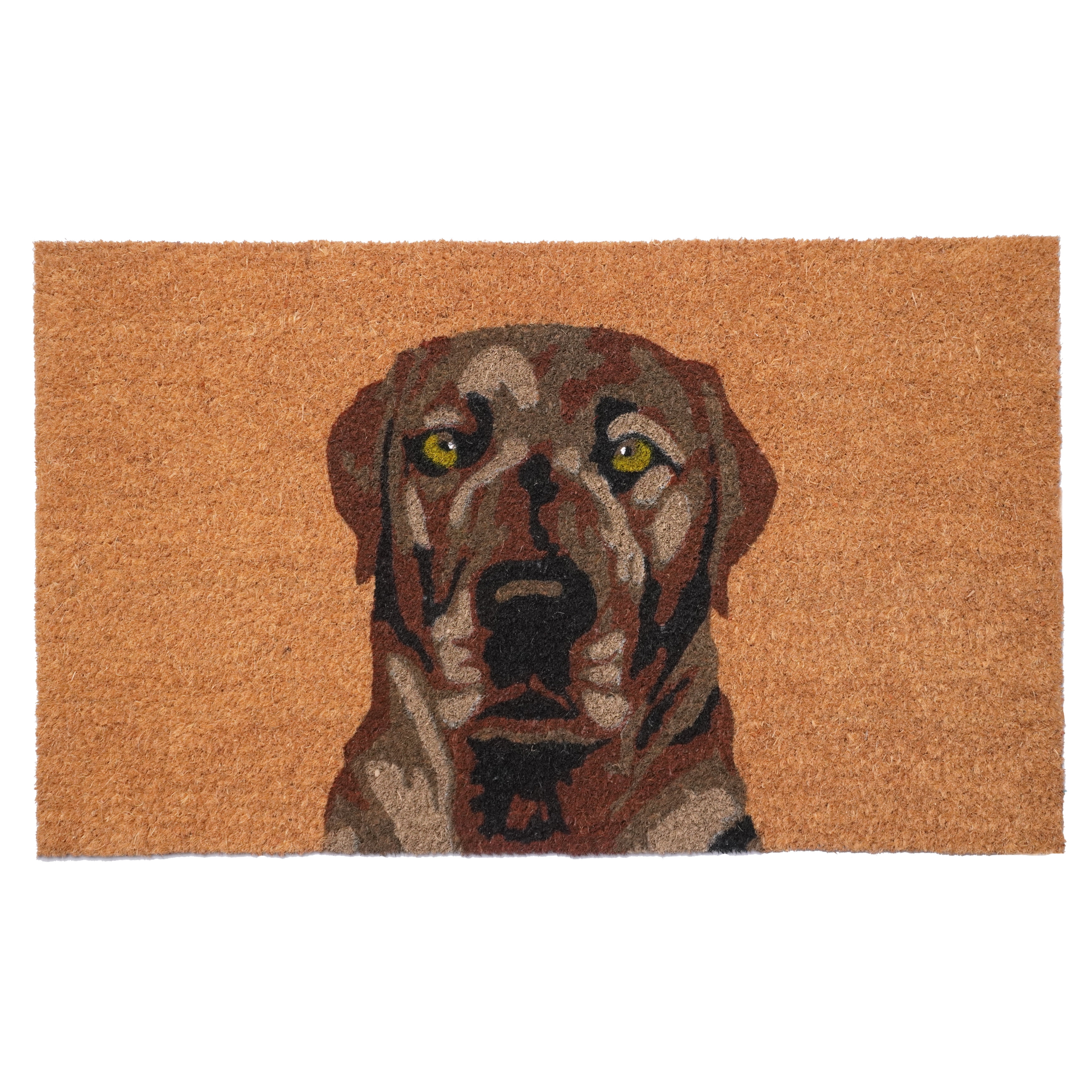 Calloway Mills 109471729 Brown Labrador Doormat 17" x 29"