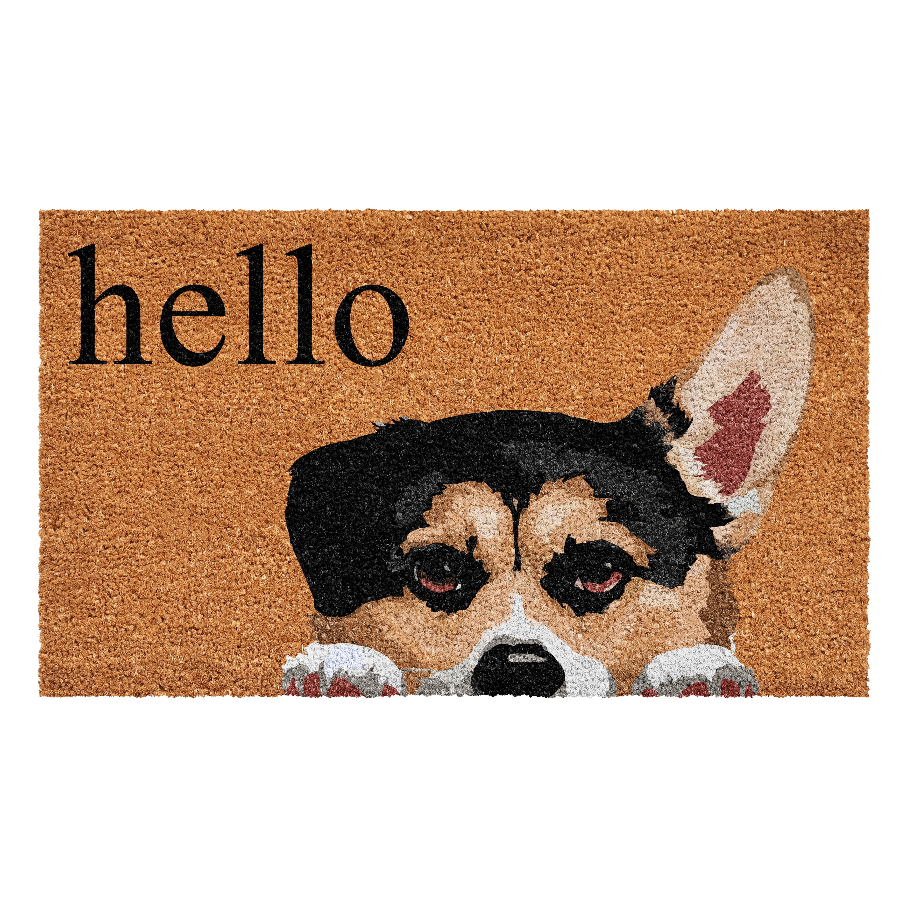 Calloway Mills 109532436 Pembroke Welch Corgi Doormat 24" x 36"