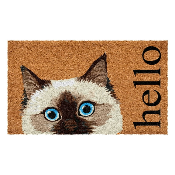 Calloway Mills 109611729 Birman Cat Doormat 17" x 29"