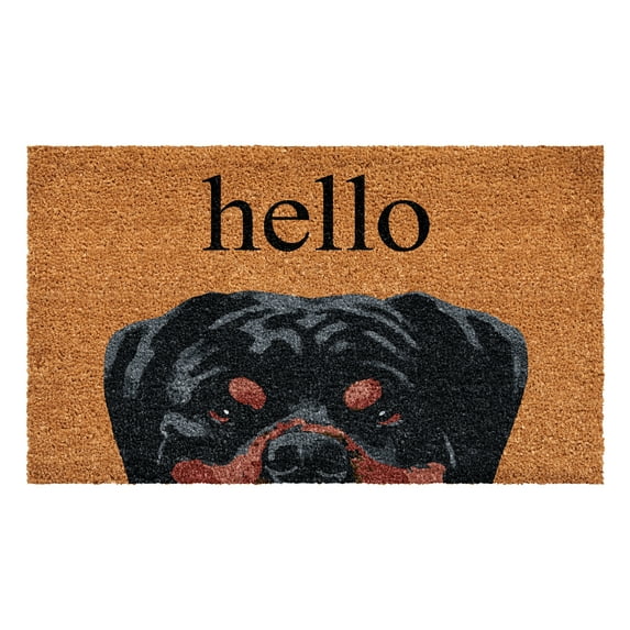 Calloway Mills 109741729 Rottweiler Doormat 17" x 29"