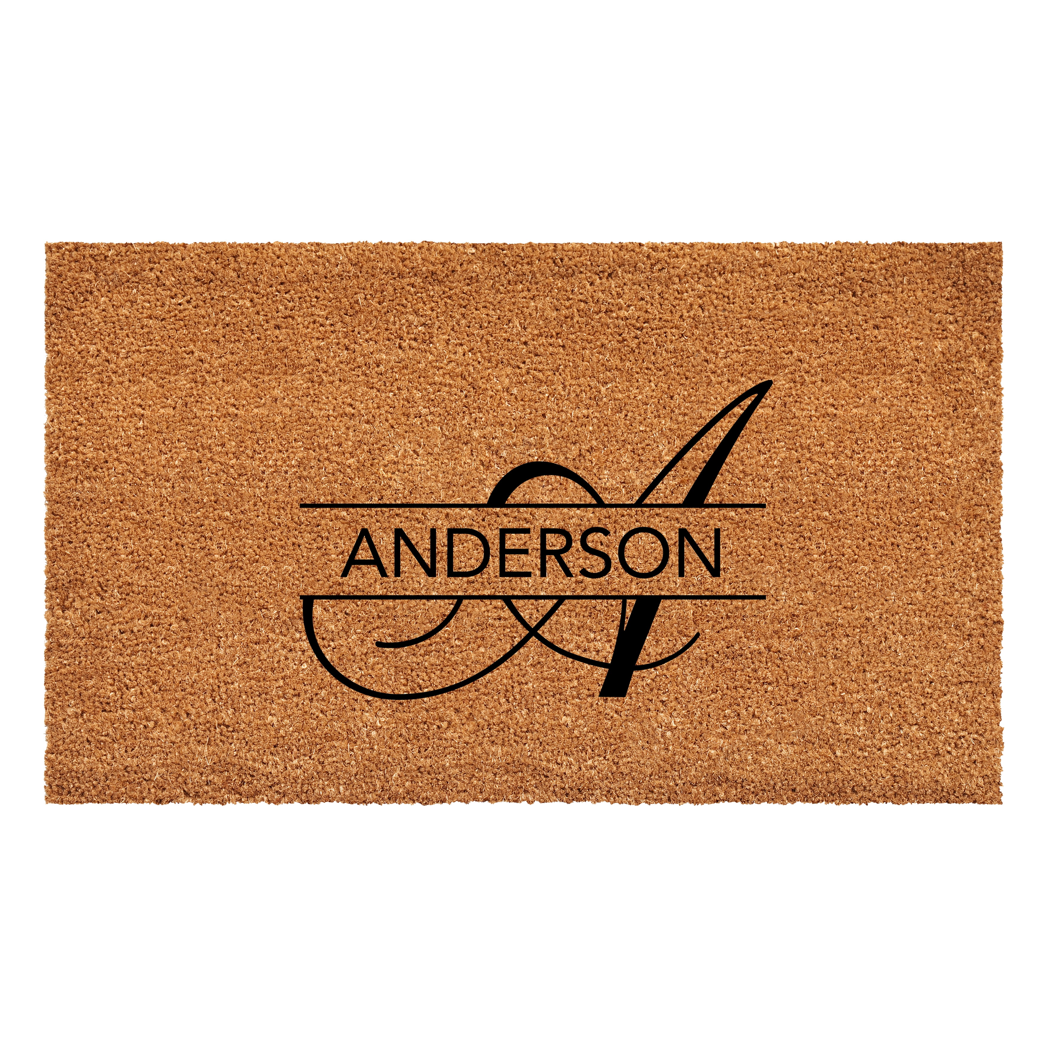 Calloway Mills 110782436 Anderson Personalized Doormat 24" x 36"