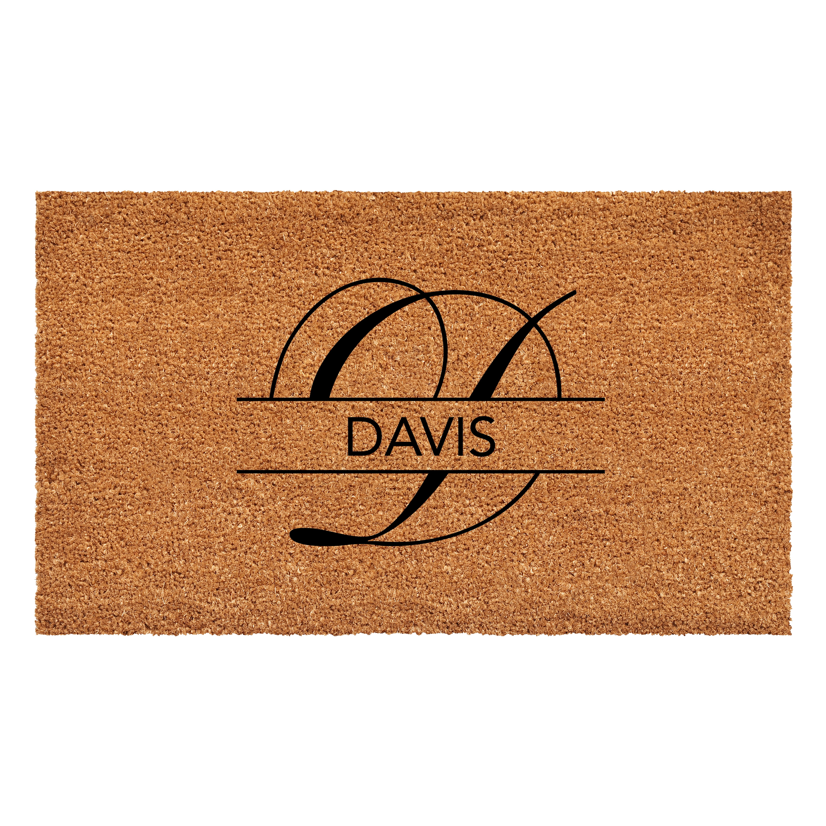 Calloway Mills 110802448 Davis Personalized Doormat 24" x 48"