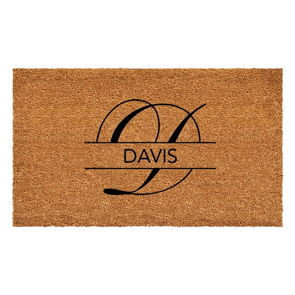 Calloway Mills 110803048 Davis Personalized Doormat 30" x 48"
