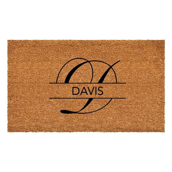 Calloway Mills 110803672 Davis Personalized Doormat 36" x 72"