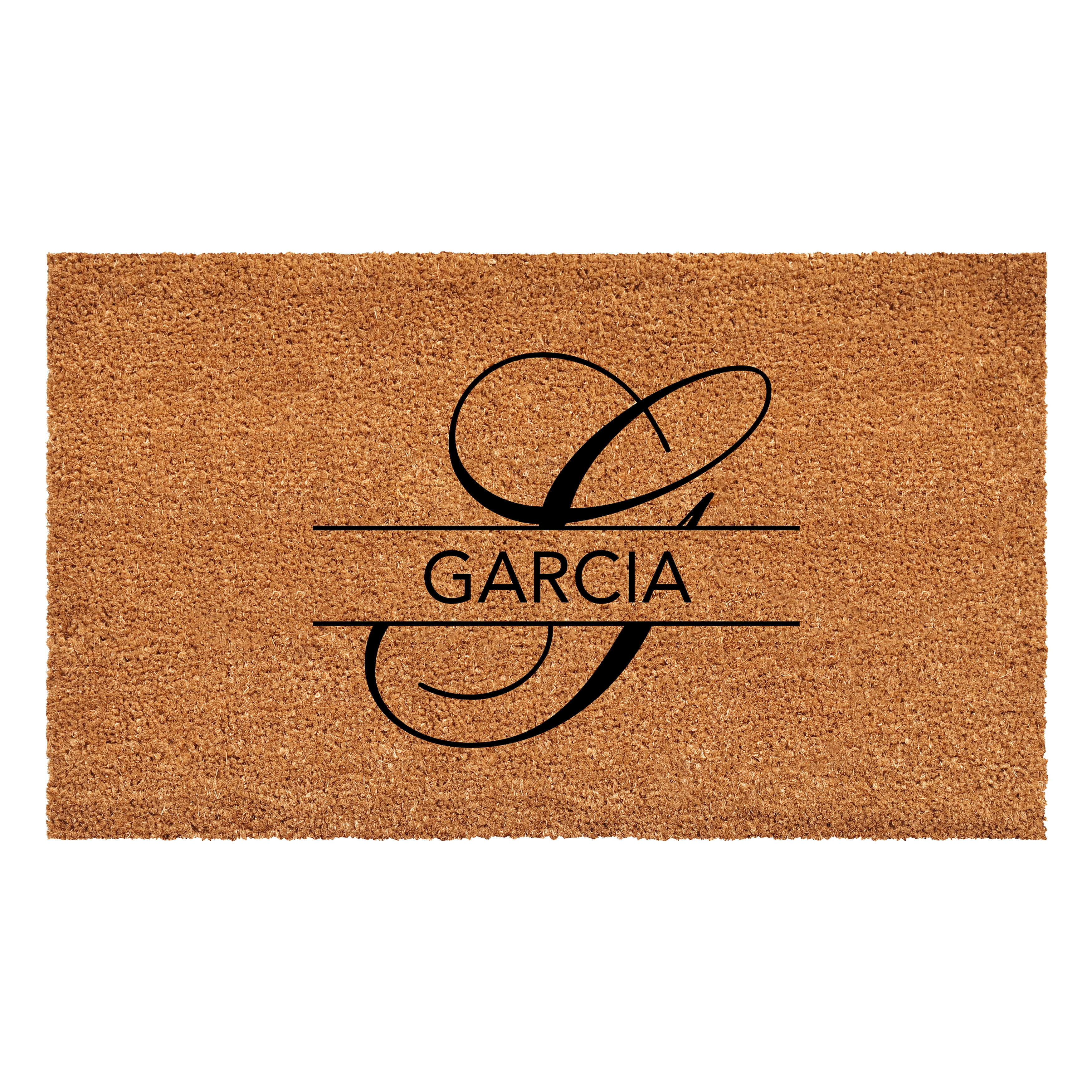 Calloway Mills 110812436 Garcia Personalized Doormat 24" x 36"