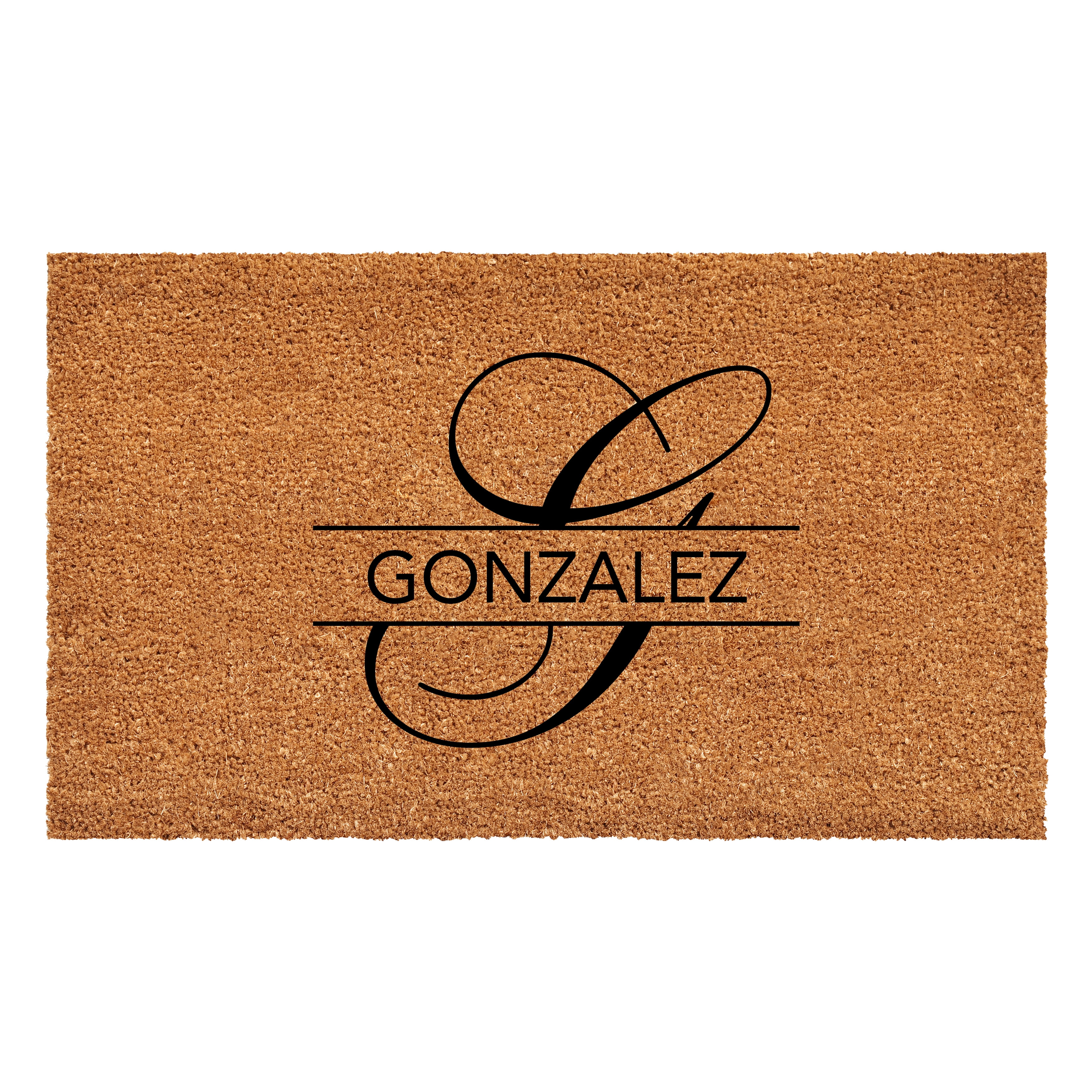 Calloway Mills 110822436 Gonzalez Personalized Doormat 24" x 36"