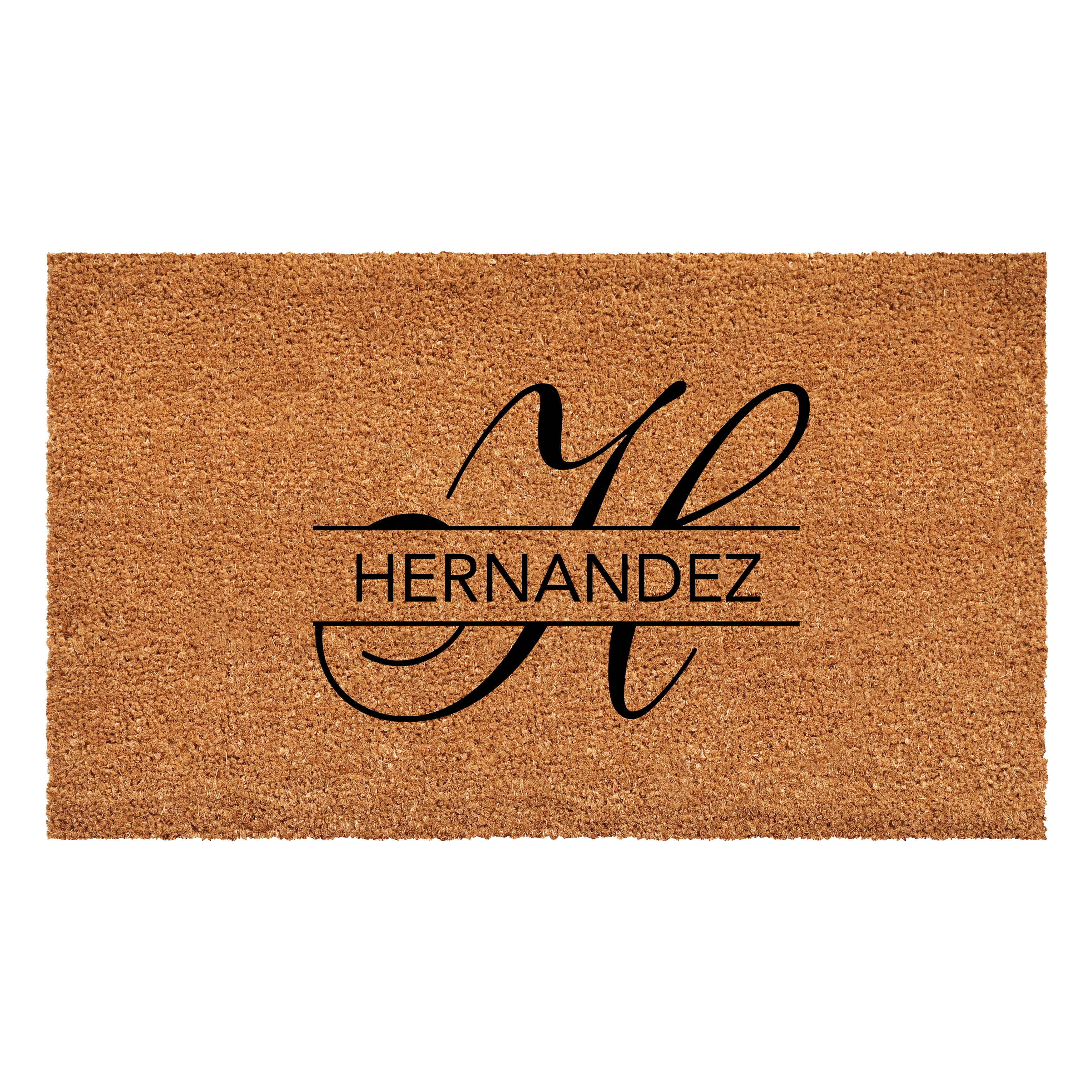 Calloway Mills 110843048 Hernandez Personalized Doormat 30" x 48"