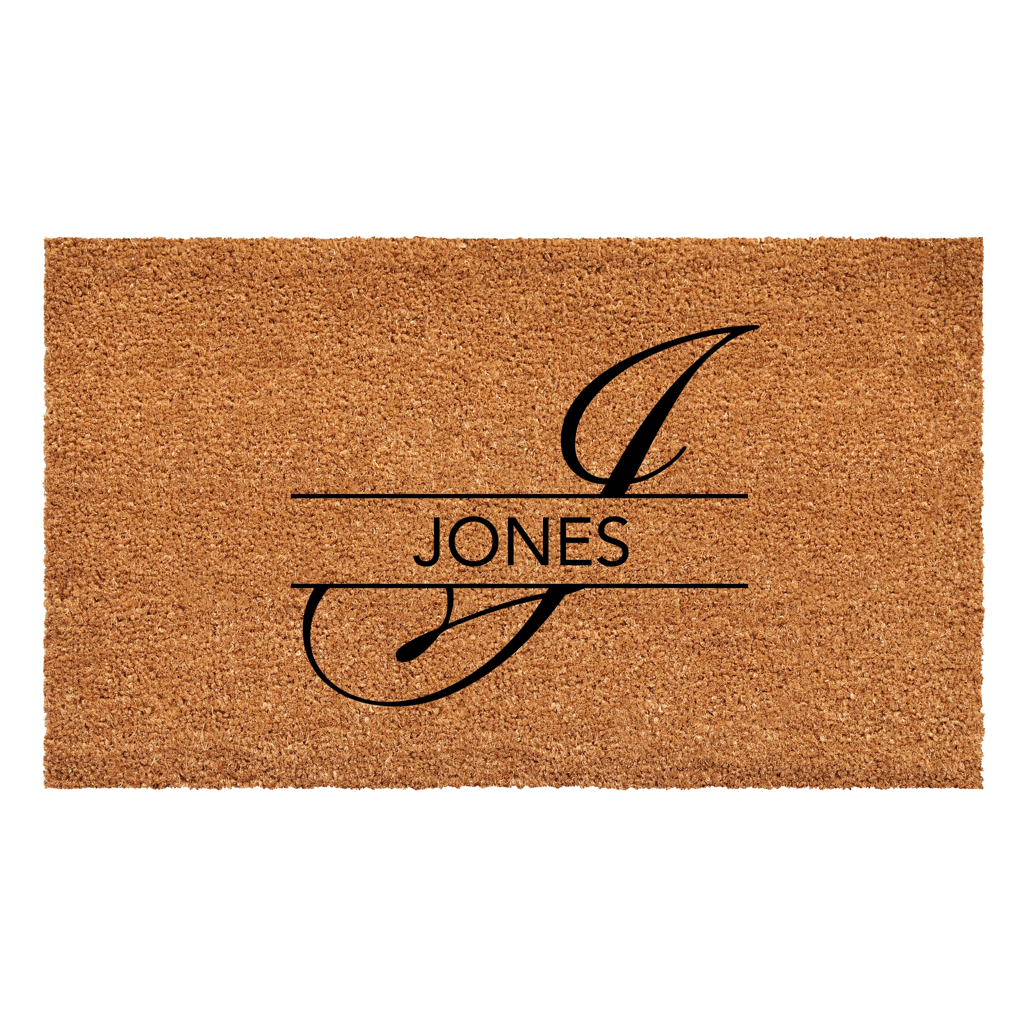 Calloway Mills 110872448 Jones Personalized Doormats 24" x 48"