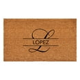 thumbnail image 1 of Calloway Mills 110892436 Lopez Personalized Doormat 24" x 36", 1 of 6