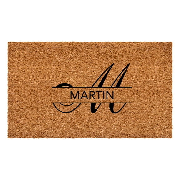 Calloway Mills 110901729 Martin Personalized Doormat 17" x 29"