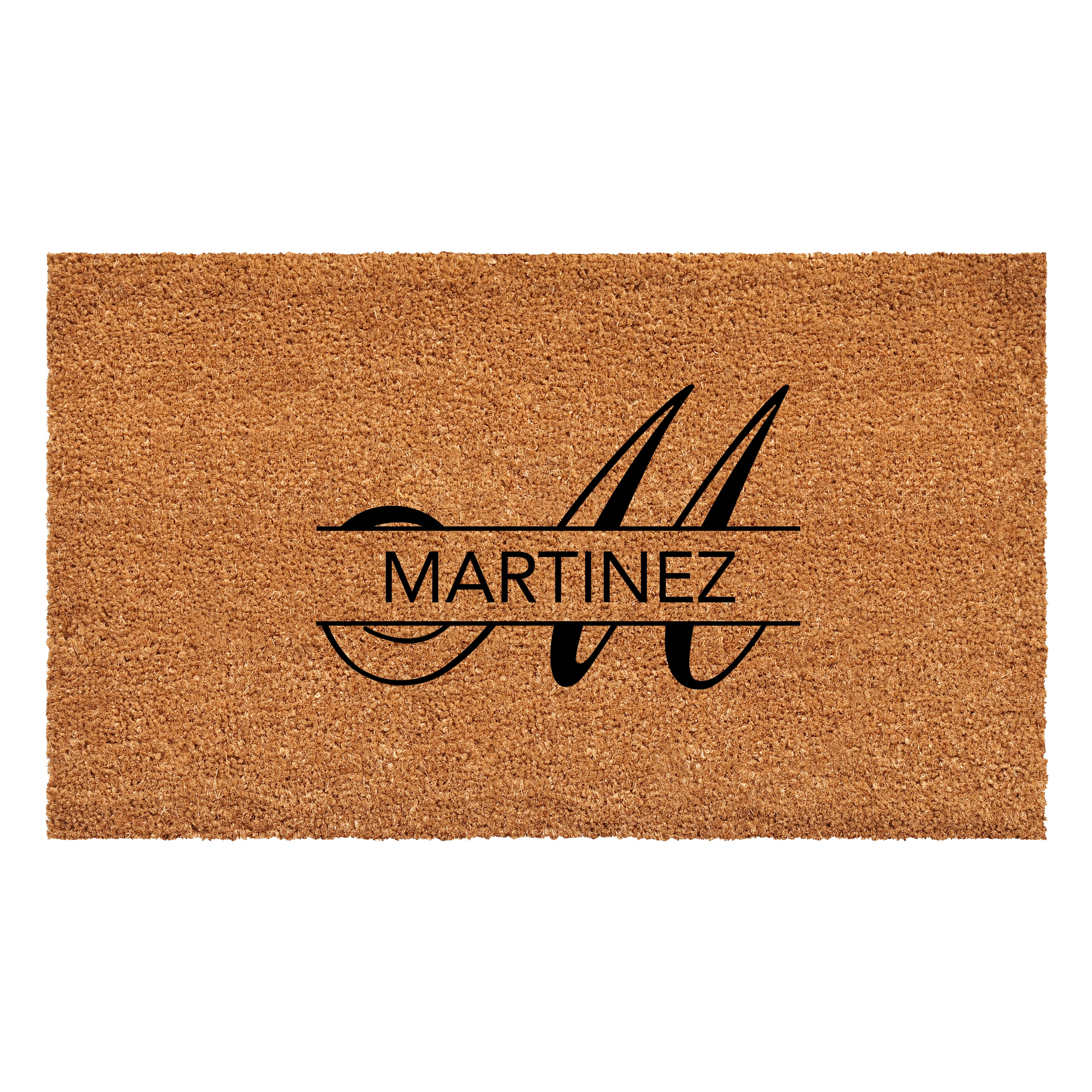 Calloway Mills 110913672 Martinez Personalized Doormat 36" x 72"