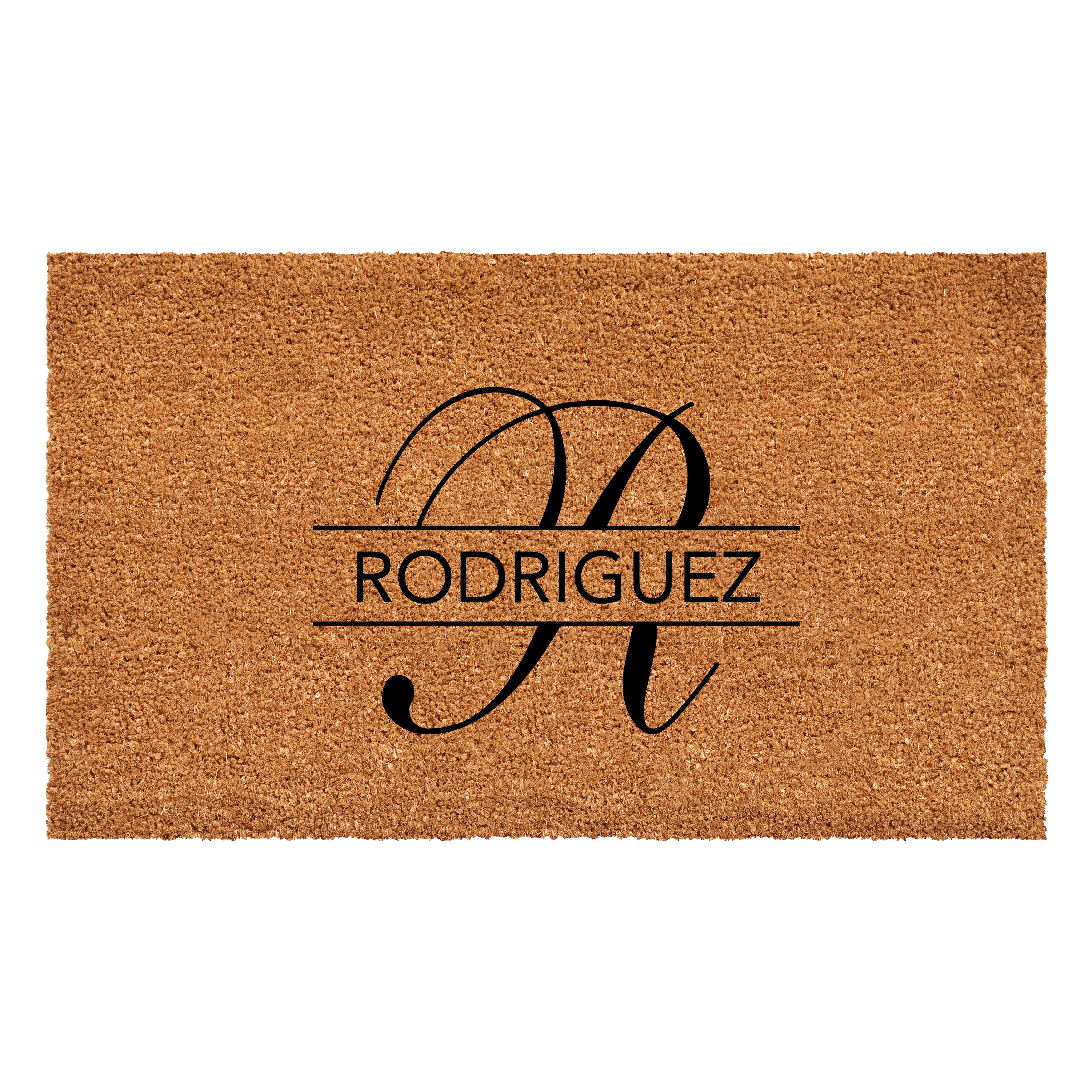 Calloway Mills 110963048 Rodriguez Personalized Doormat 30" x 48"