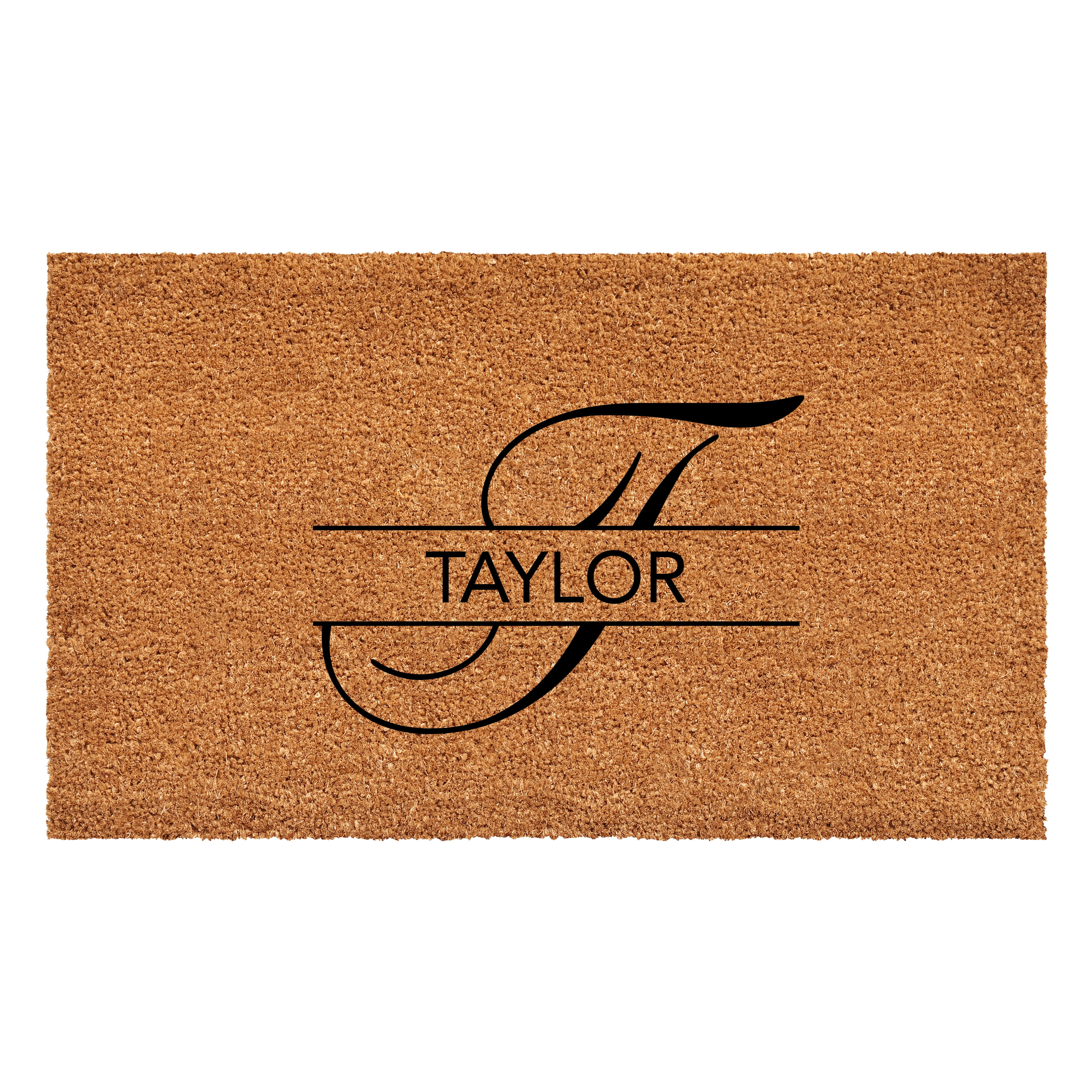 Calloway Mills 110982448 Taylor Personalized Doormat 24" x 48"
