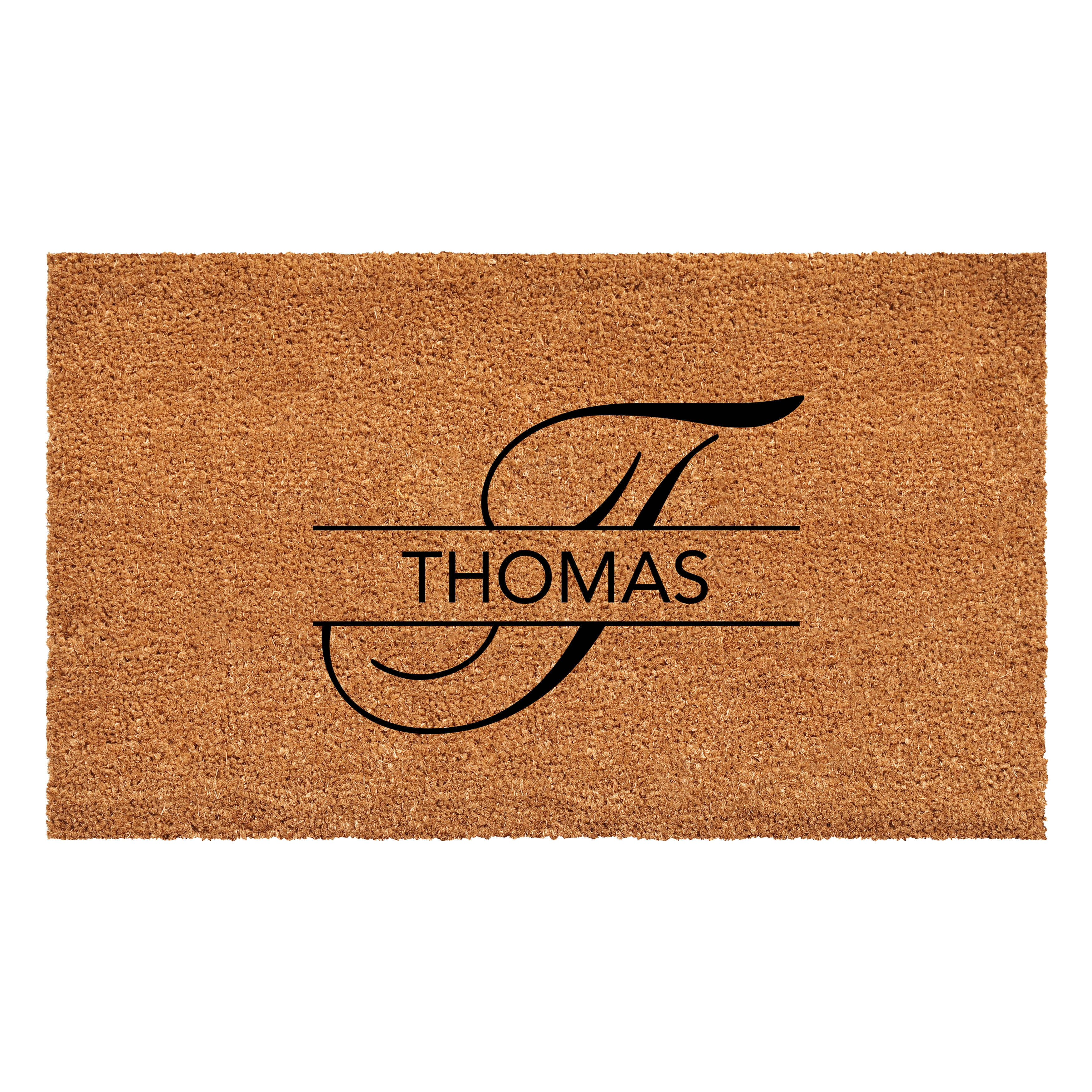 Calloway Mills 110992448 Thomas Personalized Doormat 24" x 48"