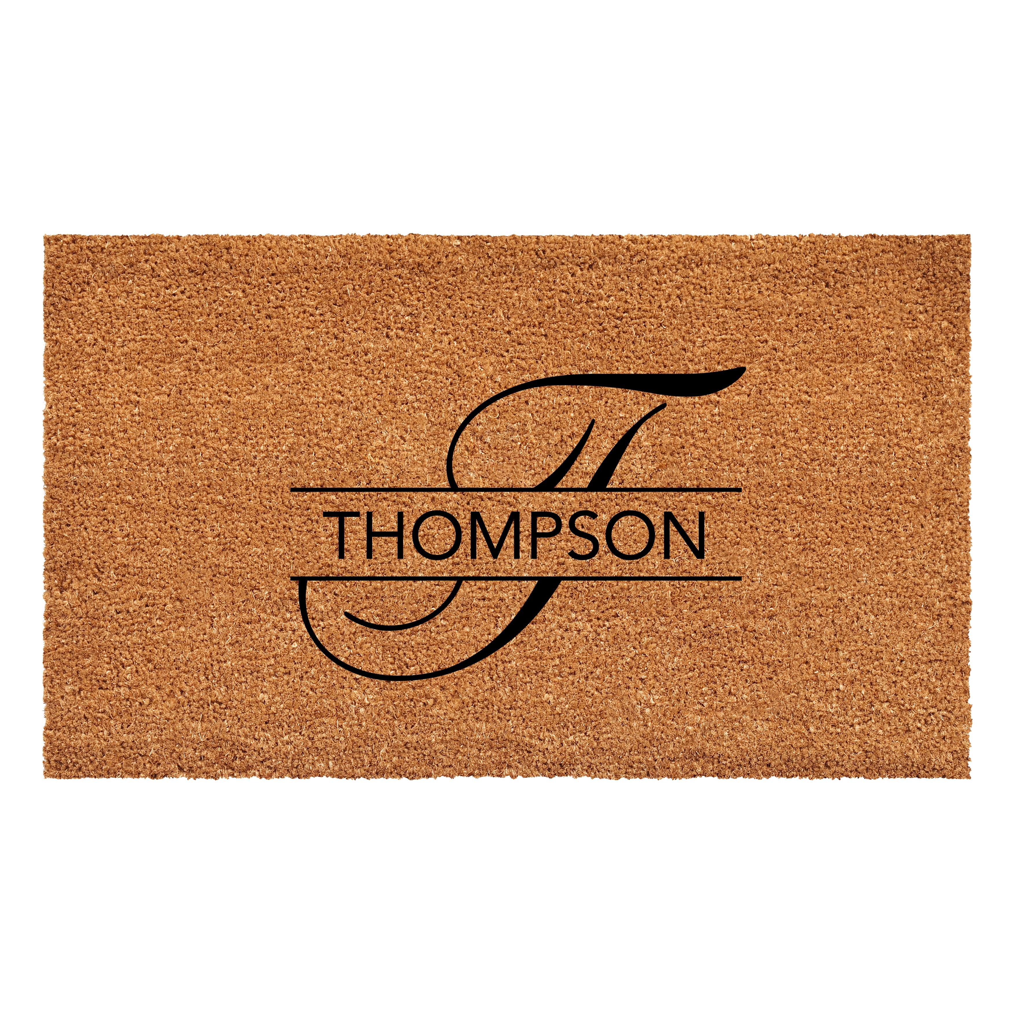 Calloway Mills 111002448 Thompson Personalized Doormat 24" x 48"