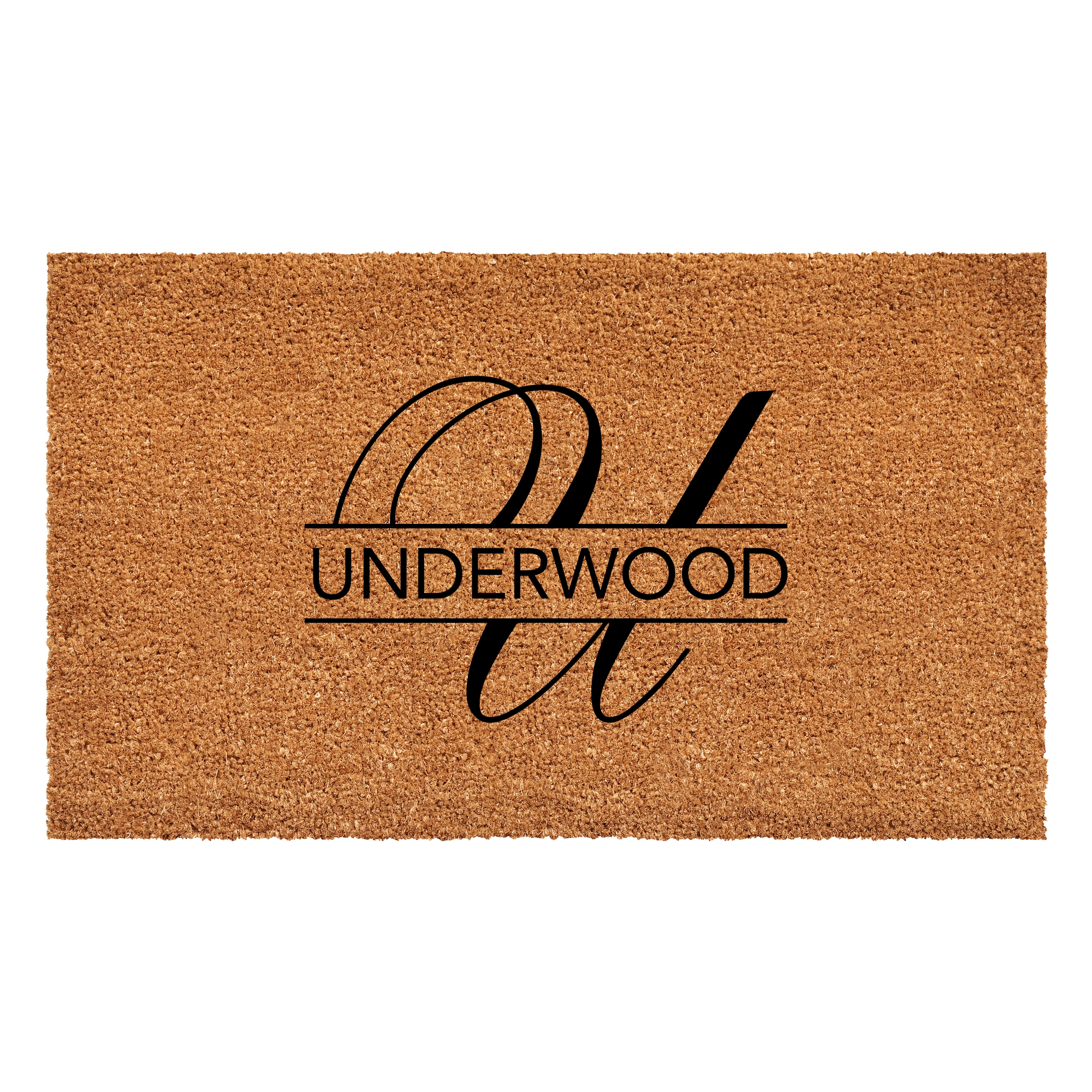 Calloway Mills 111013672 Underwood Personalized Doormat 36" x 72"