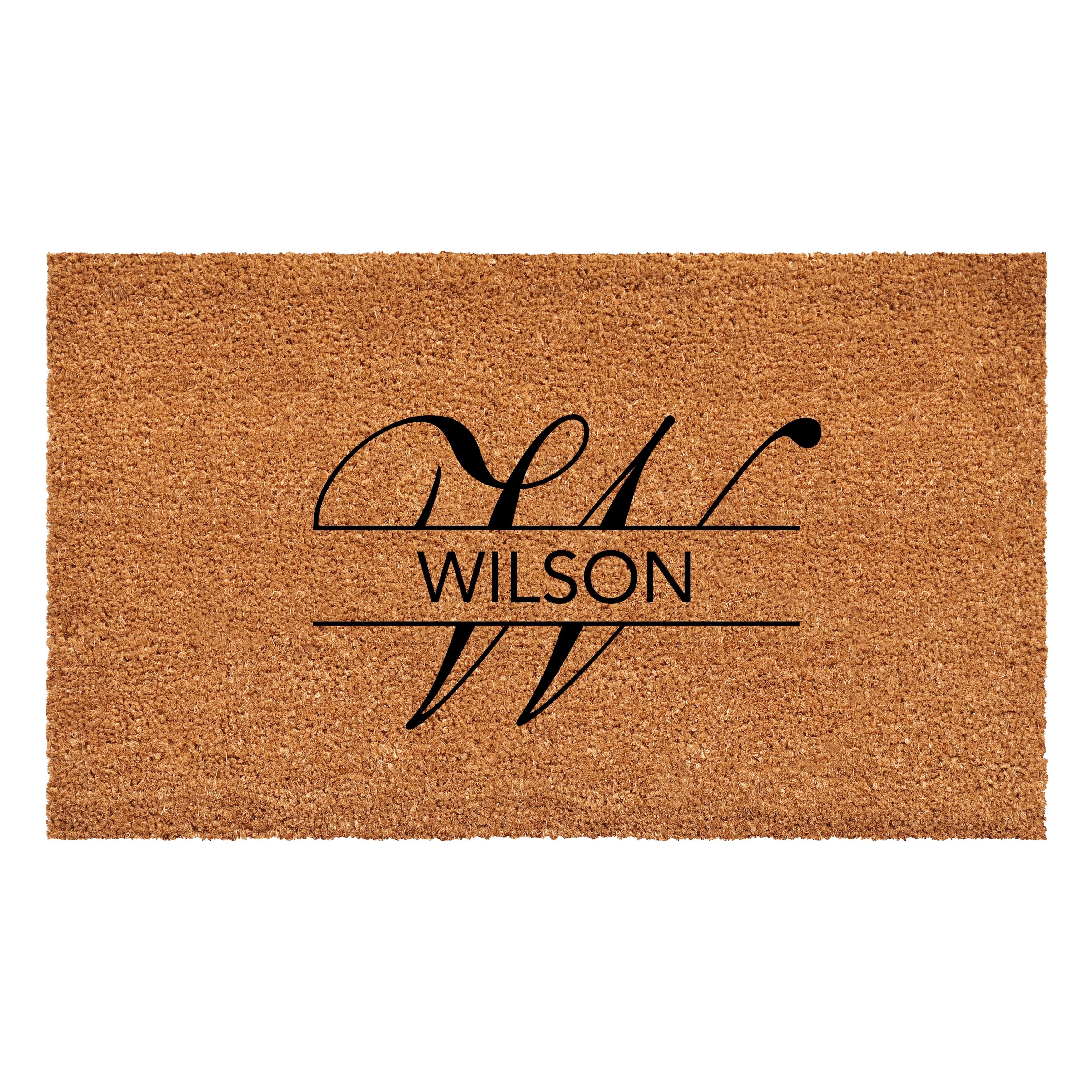 Calloway Mills 111052448 Wilson Personalized Doormats 24" x 48"