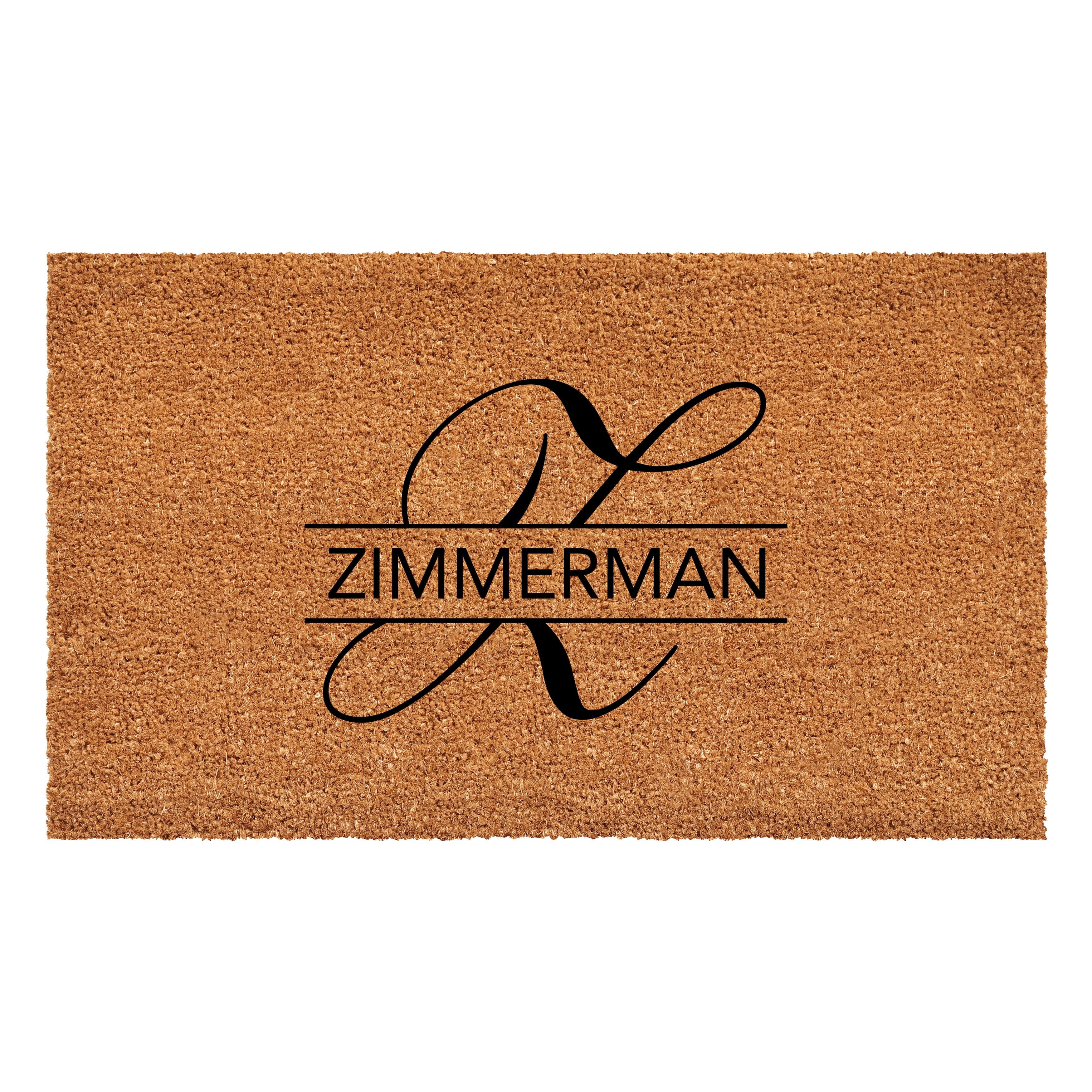 Calloway Mills 111082436 Zimmerman Personalized Doormat 24" x 36"
