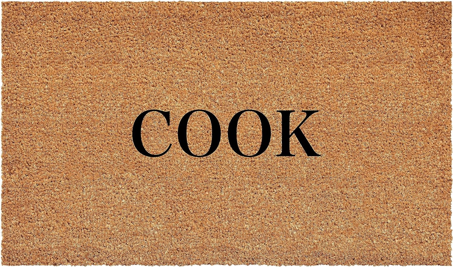 Calloway Mills 111231729 Bold Cook Personalized Doormat 17" x 29"