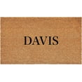 thumbnail image 1 of Calloway Mills 111252448 Bold Davis Personalized Doormat 24" x 48", 1 of 4