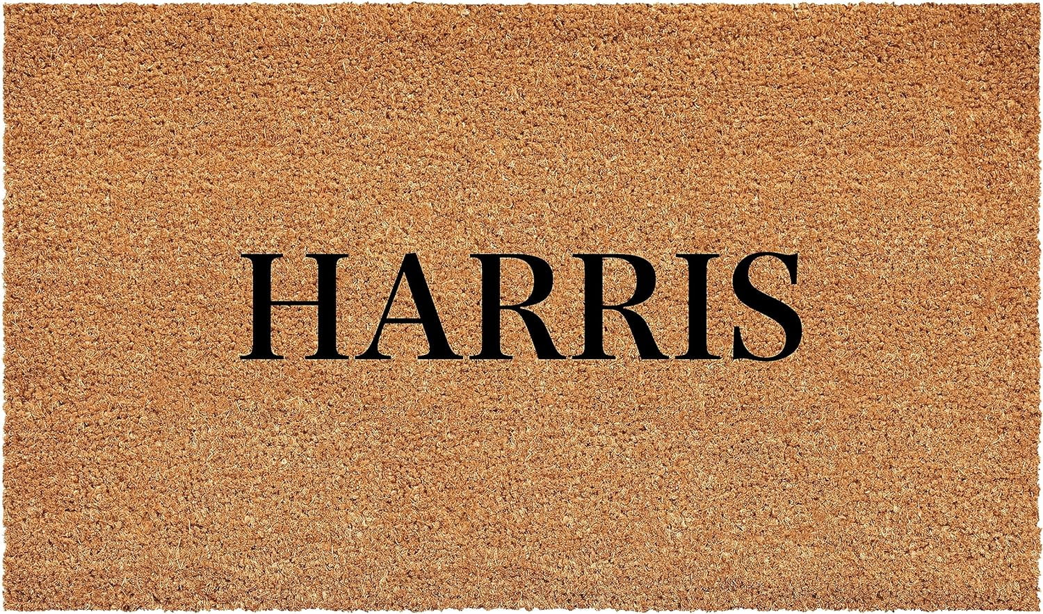 Calloway Mills 111312436 Bold Harris Personalized Doormat 24" x 36"