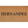 thumbnail image 1 of Calloway Mills 111321729 Bold Hernandez Personalized Doormat 17" x 29", 1 of 4