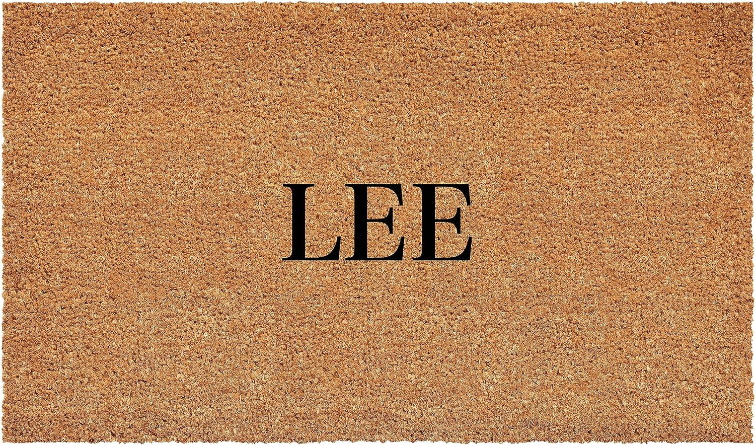 Calloway Mills 111393048 Bold Lee Personalized Doormat 30" x 48"