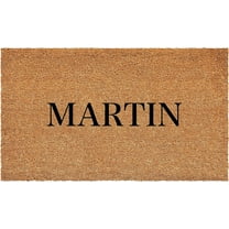 Calloway Mills 111411729 Bold Martin Personalized Doormat 17" x 29"