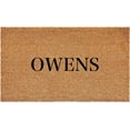 thumbnail image 1 of Calloway Mills 111462448 Bold Owens Personalized Doormat 24" x 48", 1 of 4