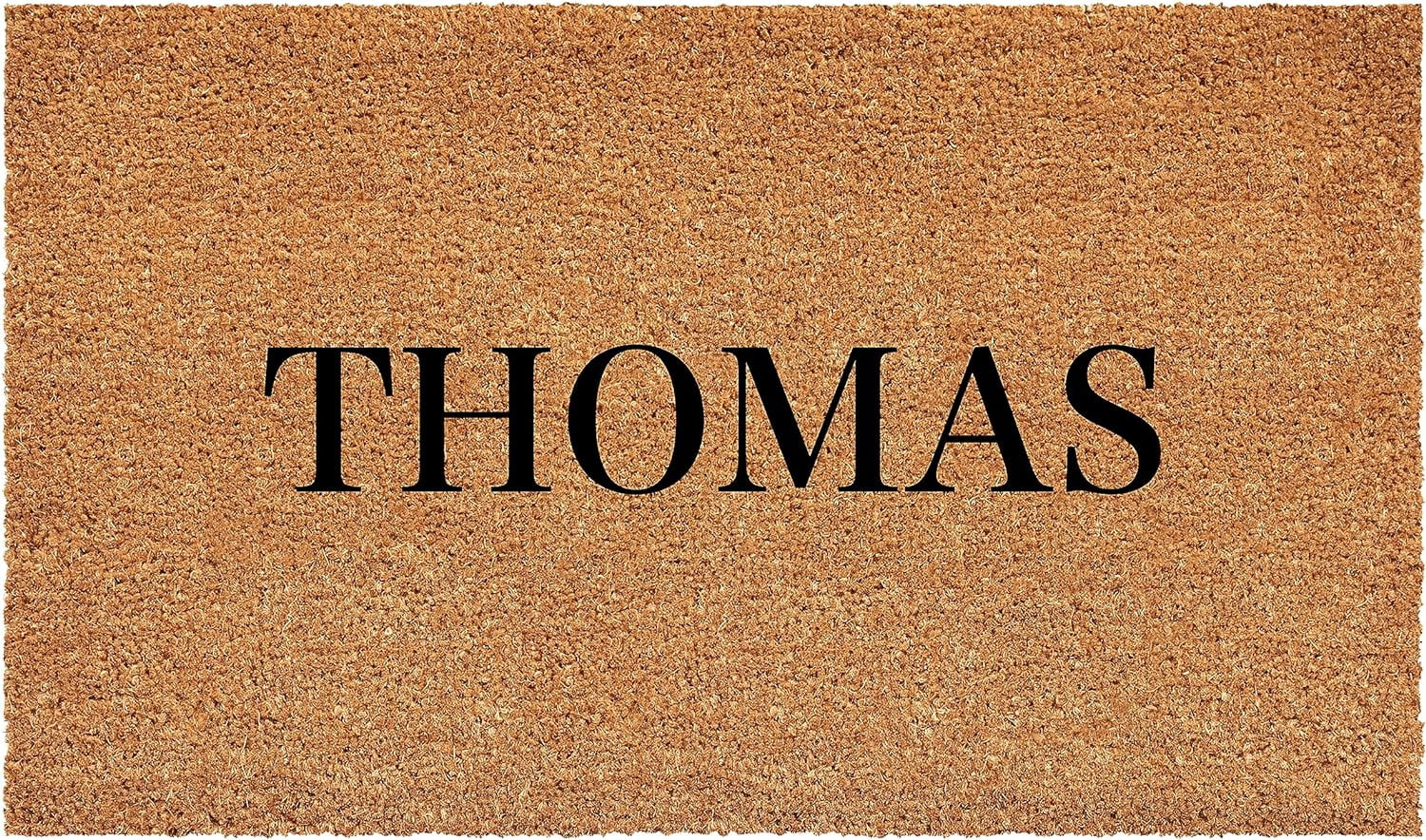 Calloway Mills 111512448 Bold Taylor Personalized Doormat 24" x 48"