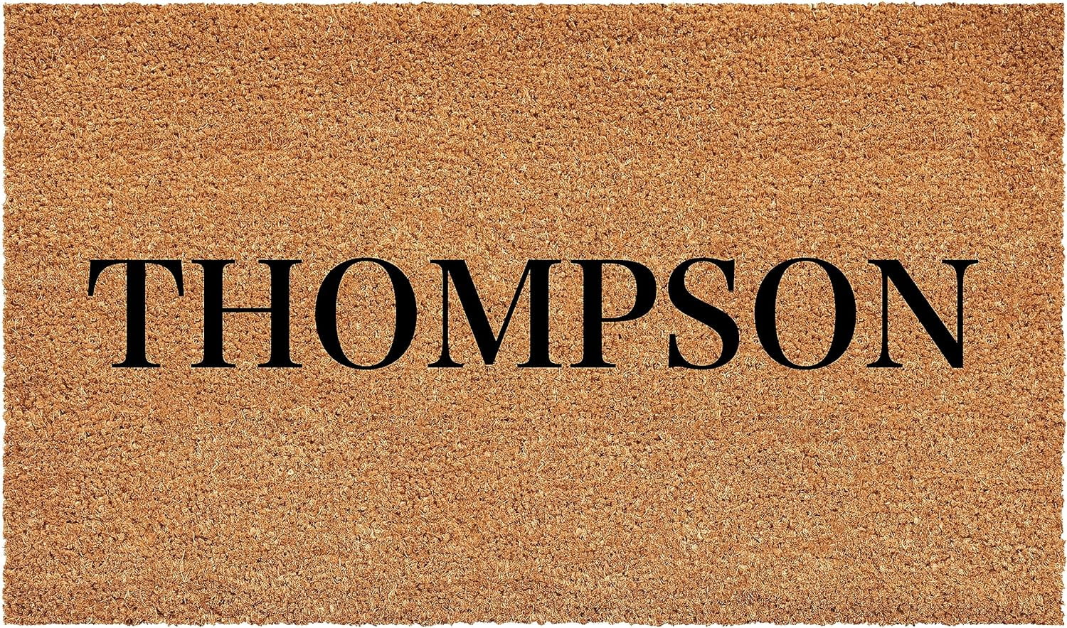 Calloway Mills 111532436 Bold Thompson Personalized Doormat 24" x 36"