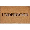 thumbnail image 1 of Calloway Mills 111542436 Bold Underwood Personalized Doormat 24" x 36", 1 of 4