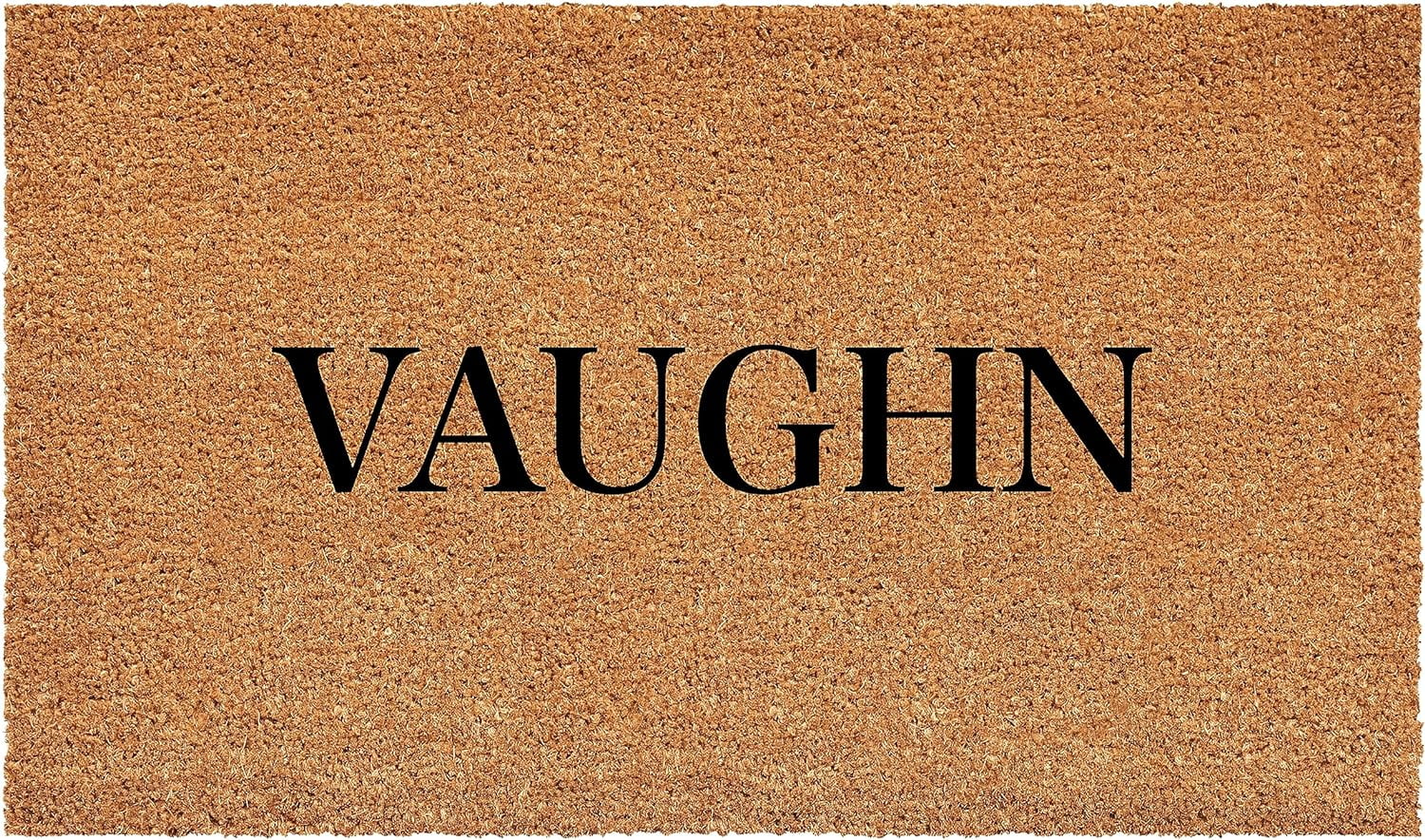 Calloway Mills 111552436 Bold Vaughn Personalized Doormat 24" x 36"