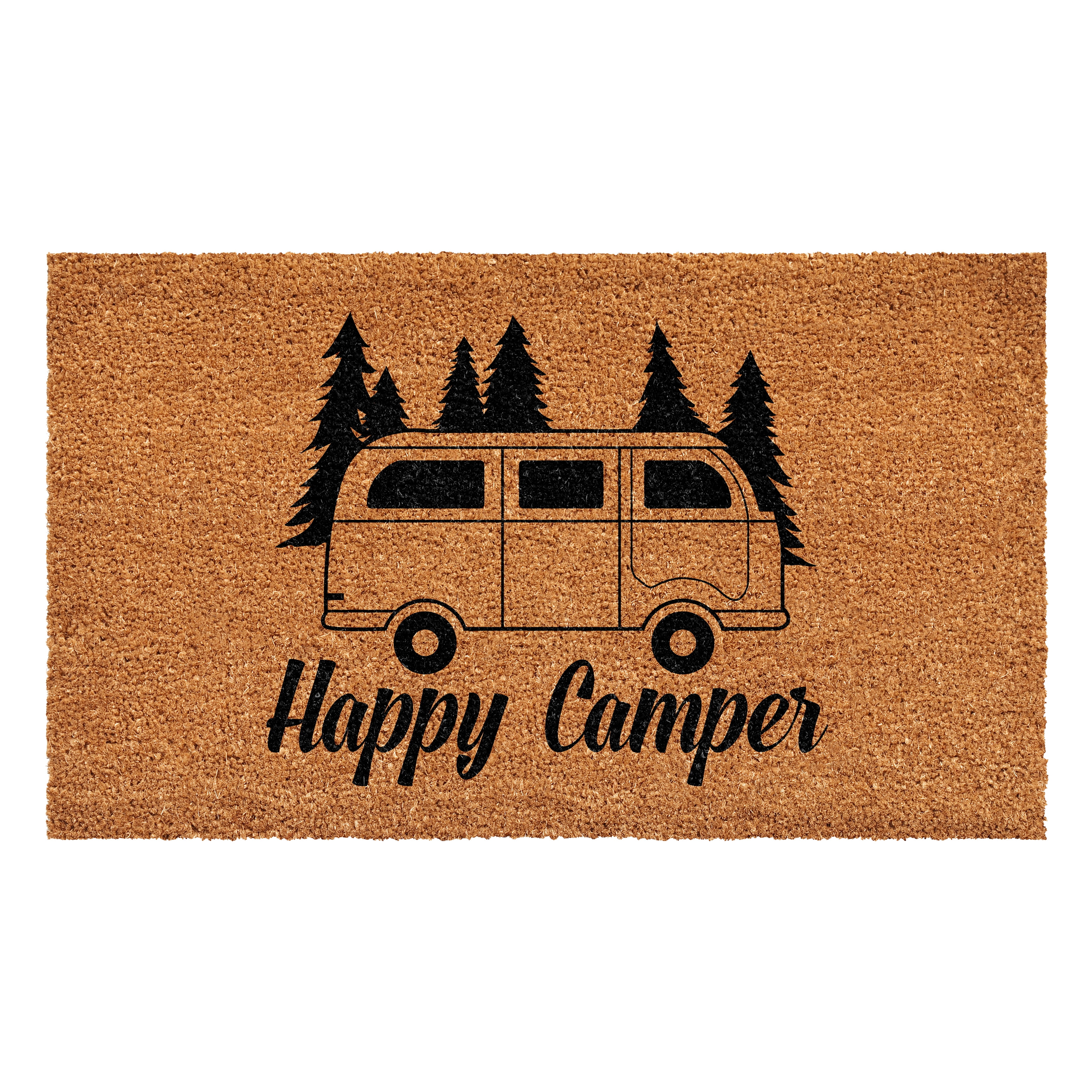 Calloway Mills 111841729 Happy Camper Doormat 17" x 29"