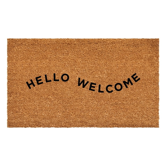 Calloway Mills 112011729 Hello-Welcome Doormat 17" x 29"